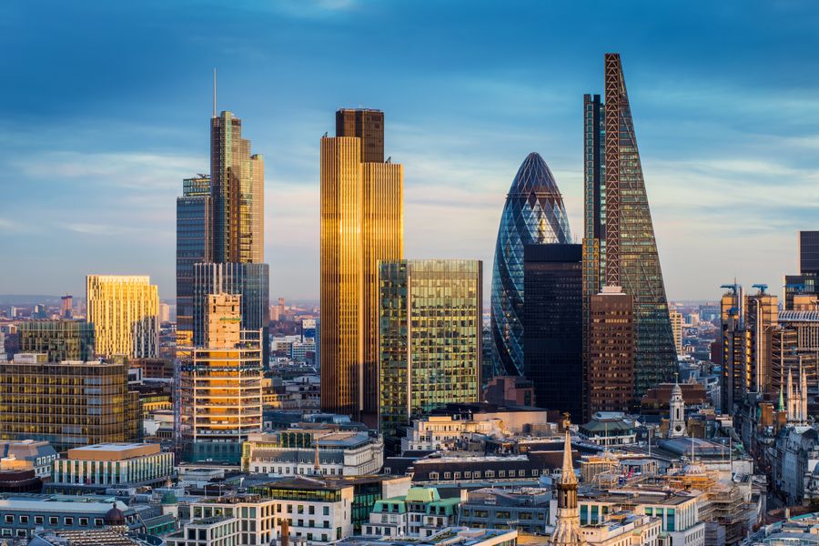 Image of London city skyline